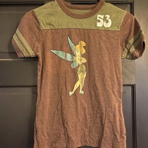 Disney tinkerbell babydoll T-shirt Walt Disney world